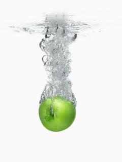 Apple In Water