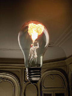 In Side Light Bulb