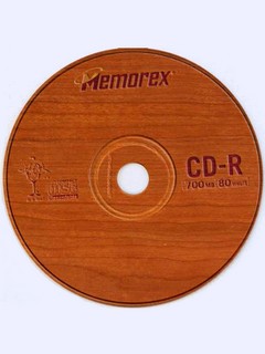 деревянный CD диск (Wooden Cd R Disk)