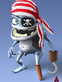 Сумасшедная лягушка - пират (Crazy Frog Pirate)