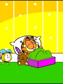 Гарфилд спит (Garfield Sleep)
