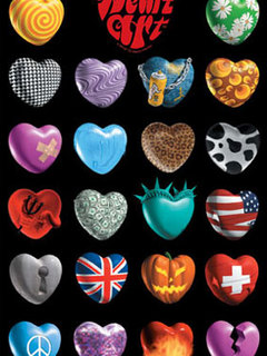 флаги в виде сердец (Flag Hearts)