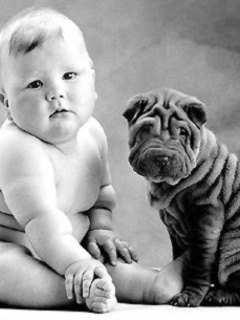 Kid And Dog