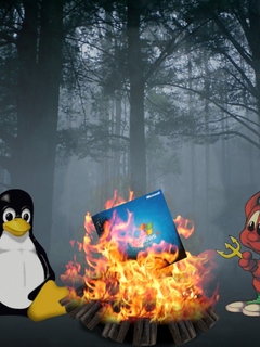 Windows Xp In Fire