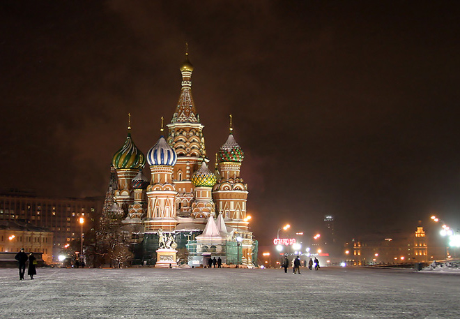 St. Basil's Cathedral (Pokrovsky Sobor) Moscow Cathedral, Red Square
