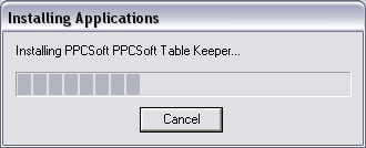 TKeeper (Table Keeper) - диалог установочной процедуры на КПК

Копирование и установка файлов на КПК