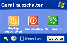 Скин для psShutXP - XP OS версия на немецком языке
